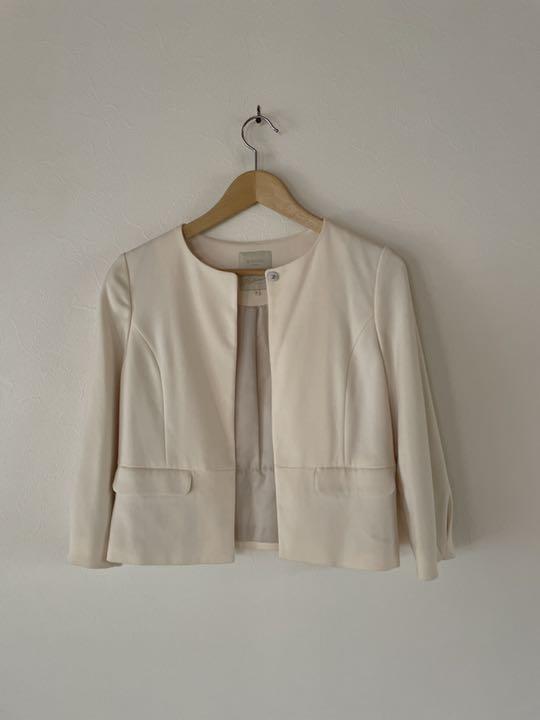 BEAMS ノーカラージャケット