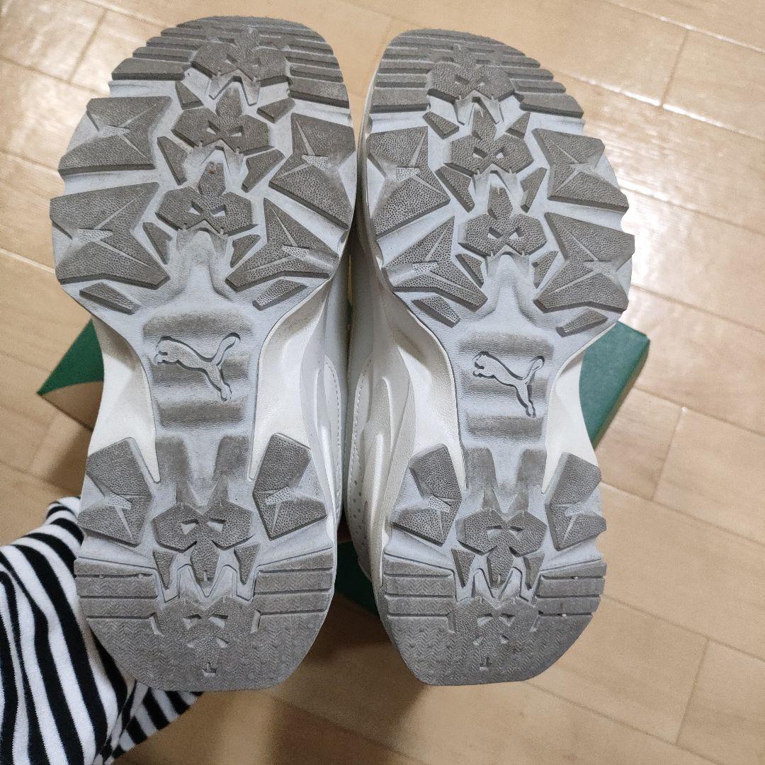 【美品】PUMA ORKID 2 PURE LUXE ホワイト/ブラック