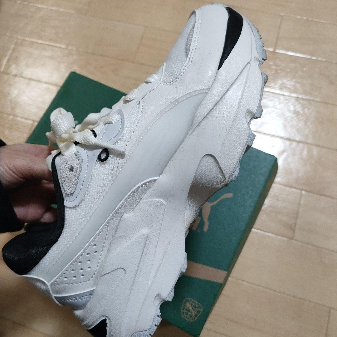 【美品】PUMA ORKID 2 PURE LUXE ホワイト/ブラック