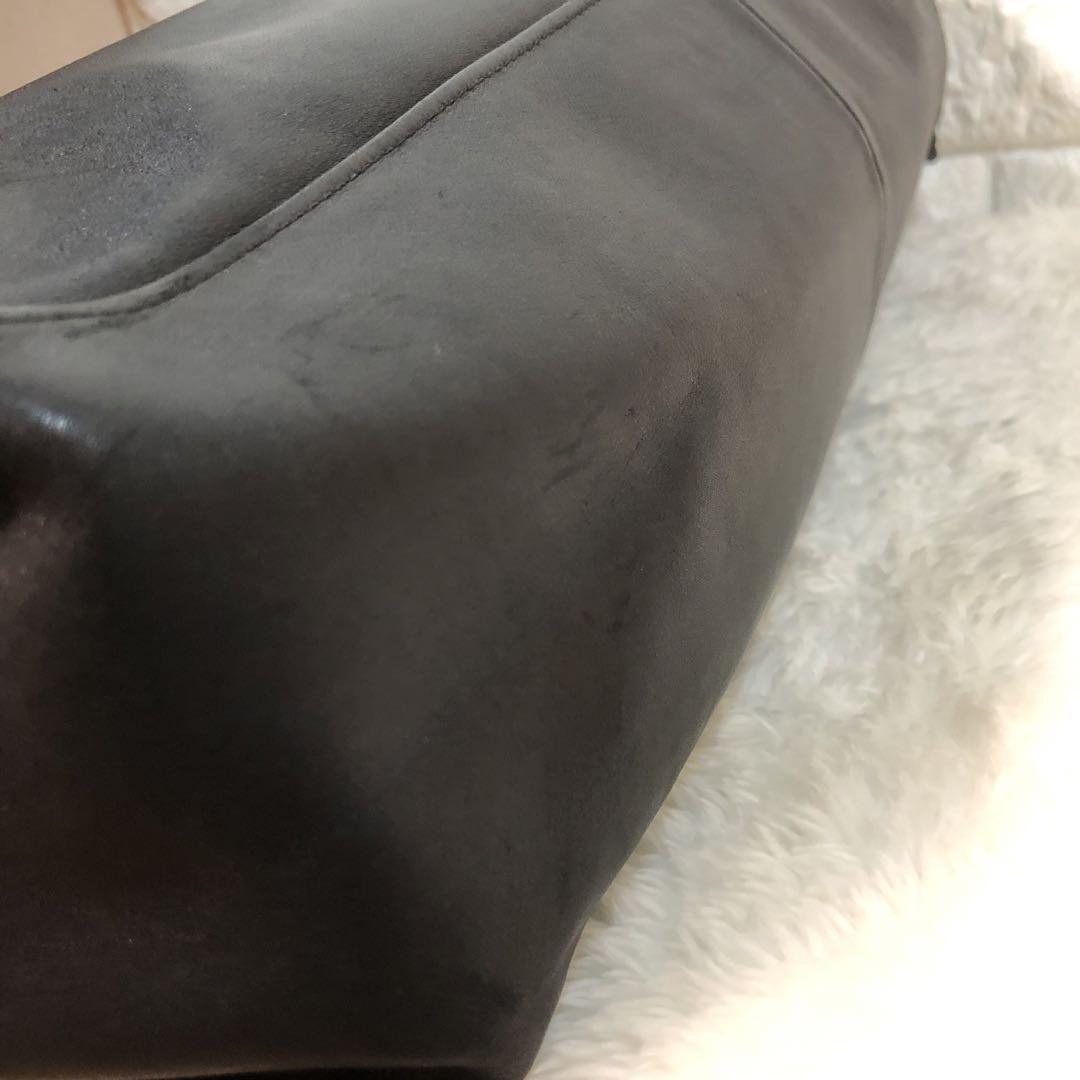 ★美品★ CHANEL シャネル トートバッグ ココマーク ラムスキン ブラック