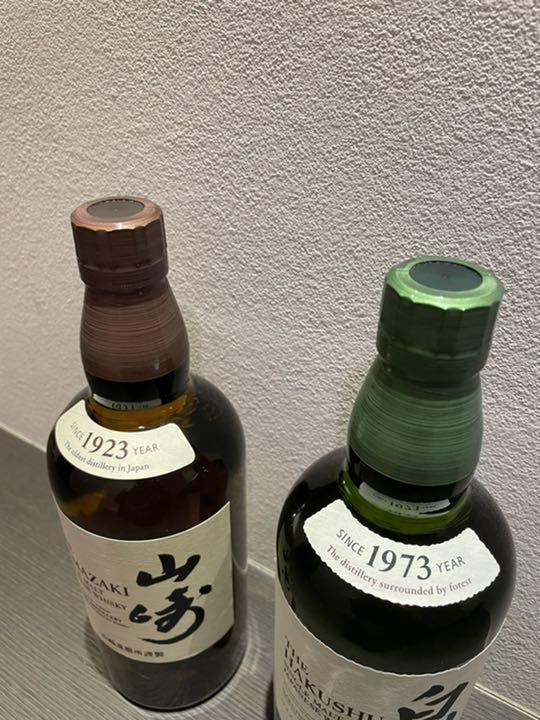 爆買い! セット 700ml ウイスキー シングルモルト 白州 山崎 ❗️サントリー - その他