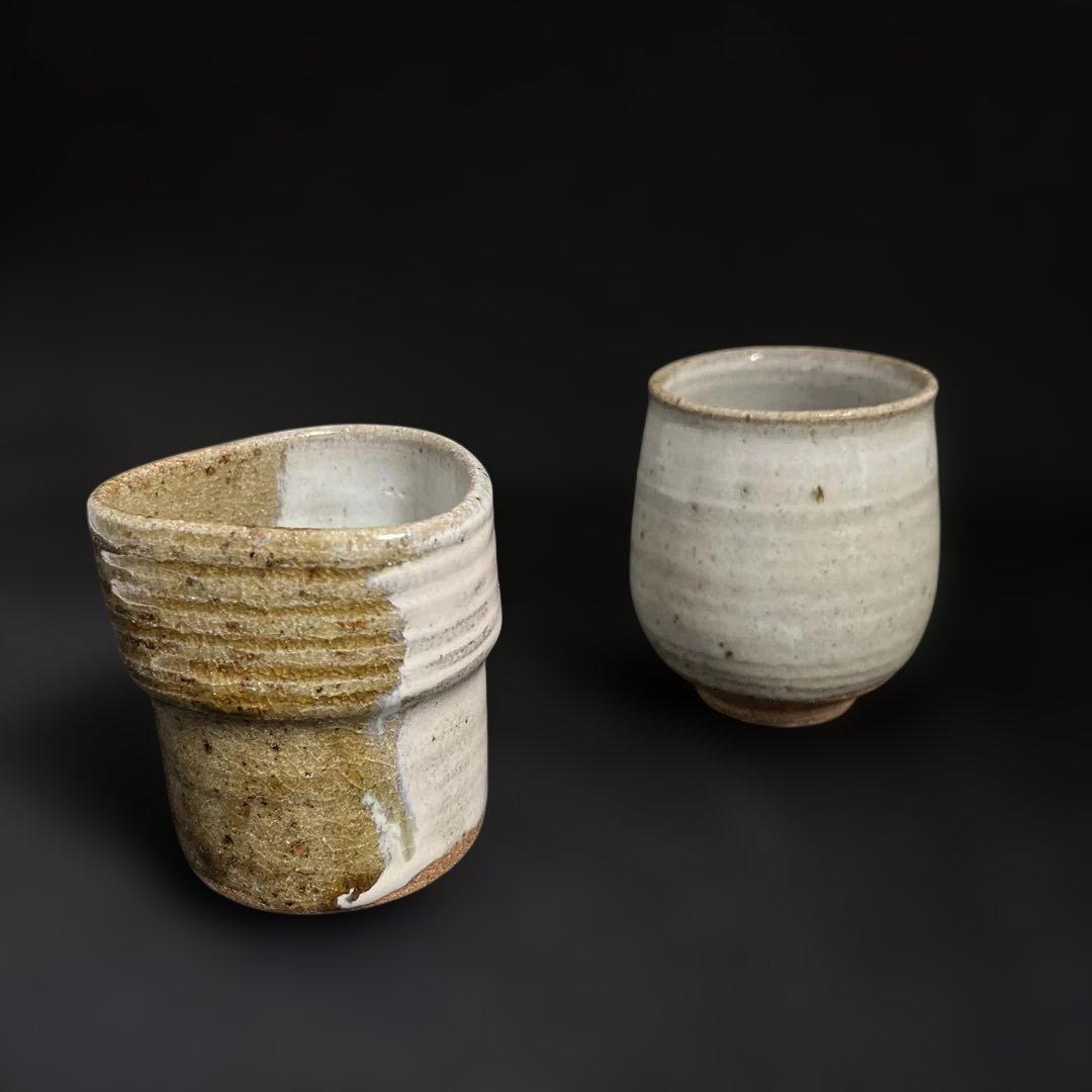 美品 唐津焼 陶器 湯飲み 湯呑 太郎衛門窯 三ツ星 - メルカリ