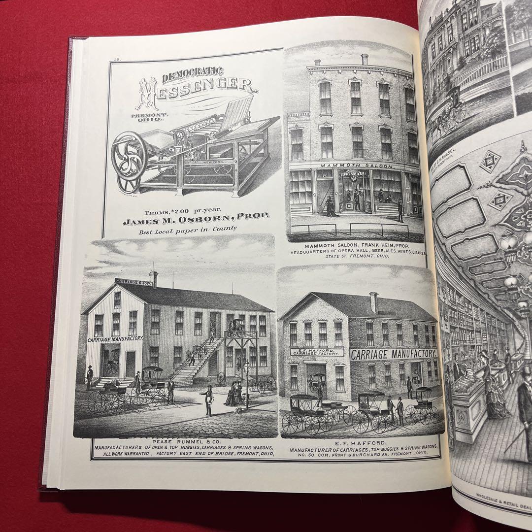 オハイオ州サンダスキー郡図誌 SANDUSKY COUNTRY OHIO