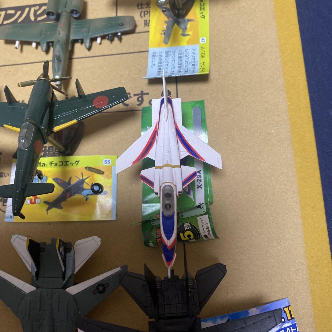 フルタ　チョコエッグ　スターウォーズ、世界の戦闘機シリーズ　１５機セット