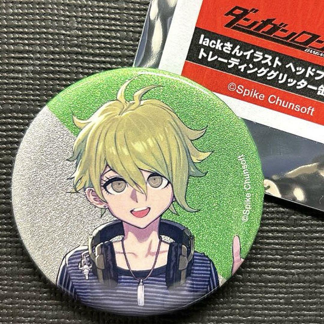 在庫処分セール ダンガンロンパ タワーレコード lack グリッター缶バッジ 天海 ピンズ・ピンバッジ・缶バッジ