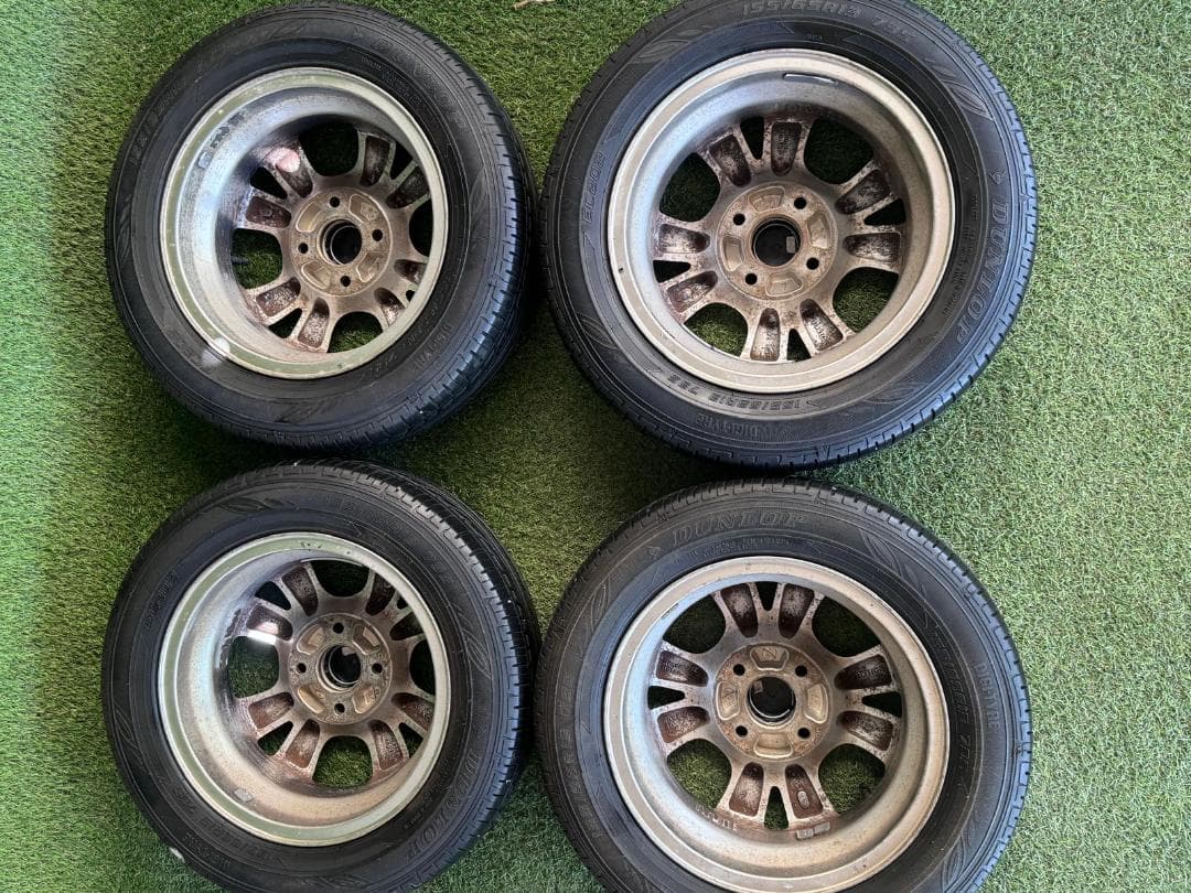 13インチ+155/65R13 ホンダ純正ENKEIタイヤ4本 ST60 13インチ+155/65R13 ホンダ純正ENKEIタイヤ4本 ST60