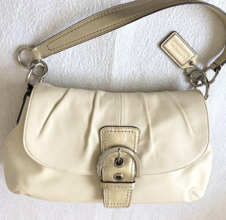 在庫あ低価 COACH コーチ ショルダーバッグ 美品 X8ZT0-m44347133118 大特価低価
