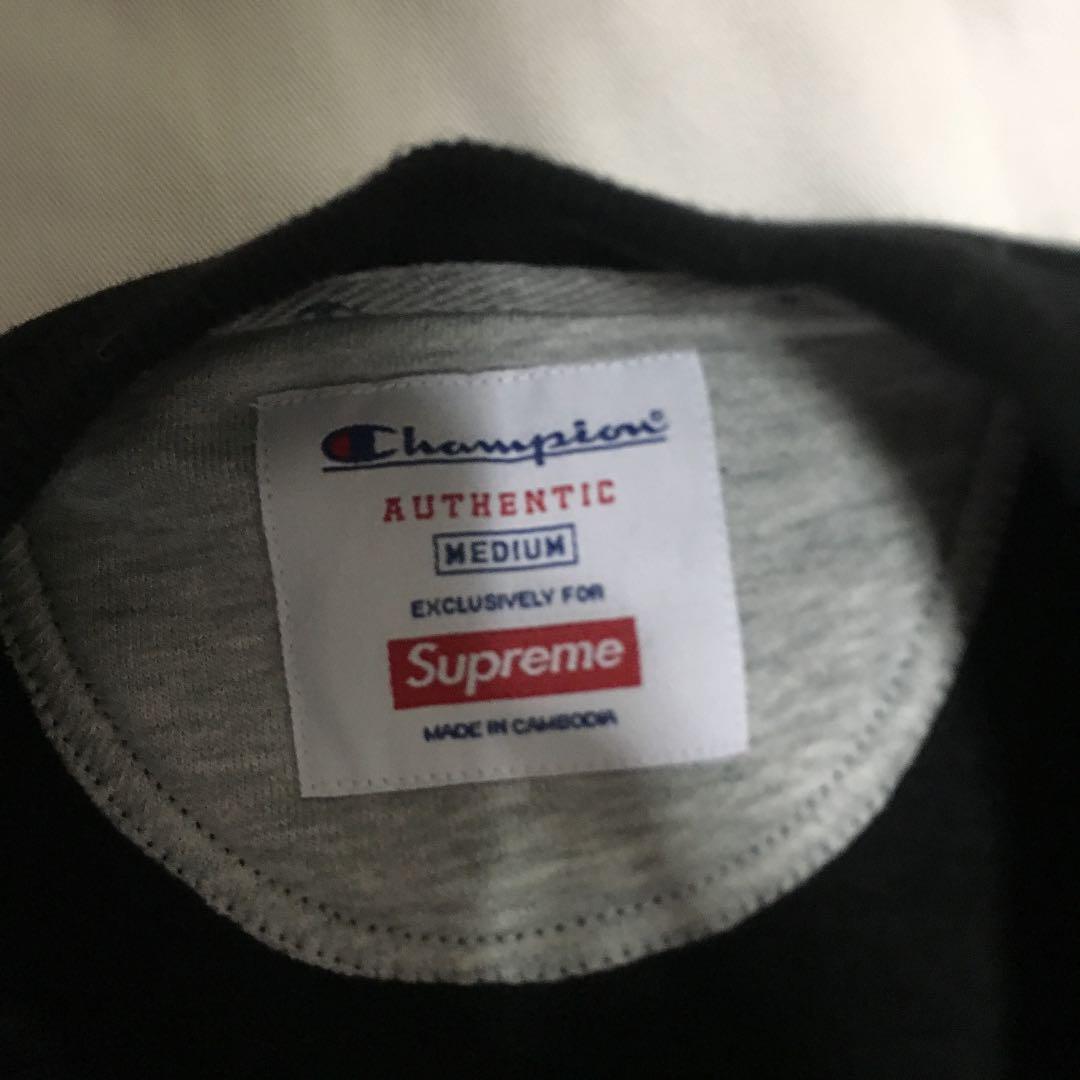 Supreme Champion トレーナー 黒