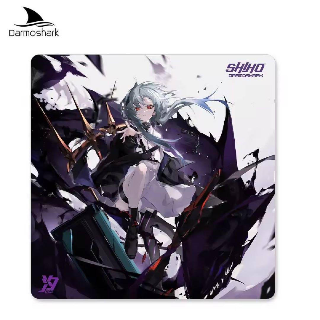Darmoshark 汐GP501 SHIHO ガラスマウスパッド Darmoshark GP501 Shio -SHIHO- Glass Mouse Pad with Great