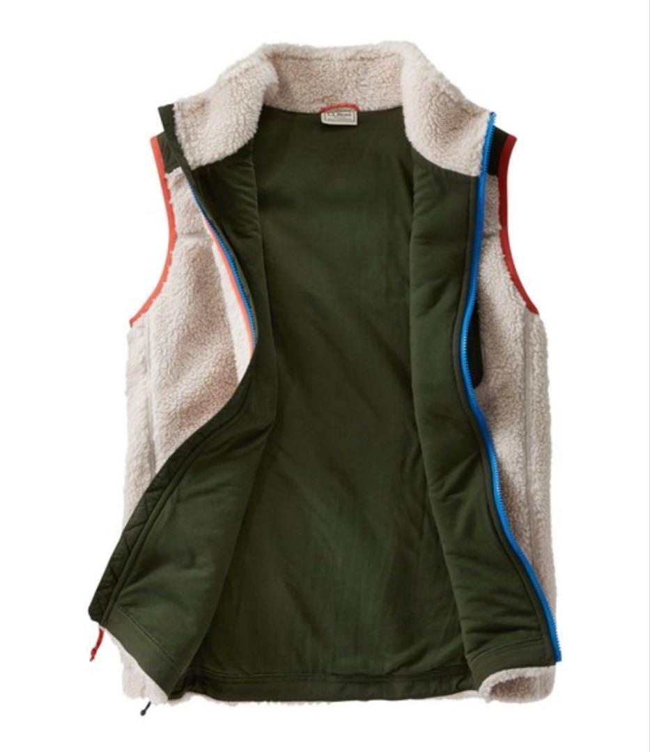 L.L.Bean エルエルビーン フリースベスト M アイボリー 519060M L.L.Bean OLIVEOS_COM_TR