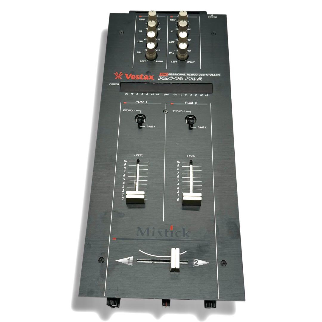 DJ機材 Vestax PMC-06 ProA Vestax PMC-06 ProA DJミキサー