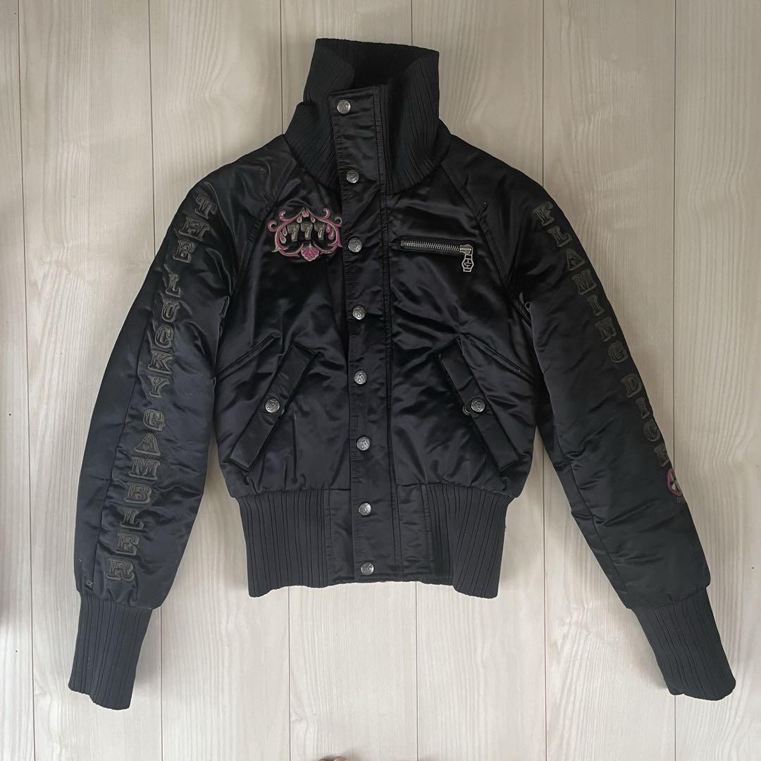 00s パンク y2k DIESEL ジャケット スカジャン