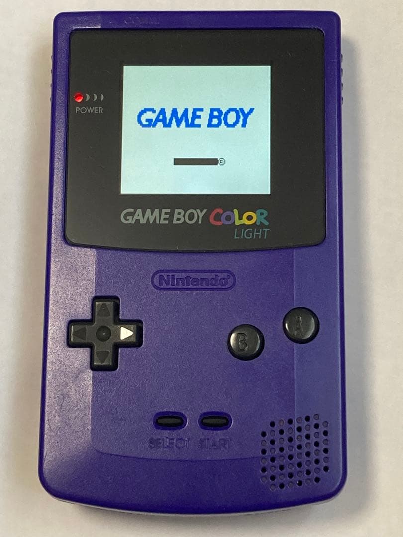 ゲームボーイカラー GBC バックライト 充電式単三電池付き 検索用IPS液晶