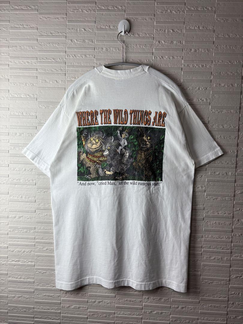 90s vintage かいじゅうたちのいるところ　両面プリントTシャツ　L