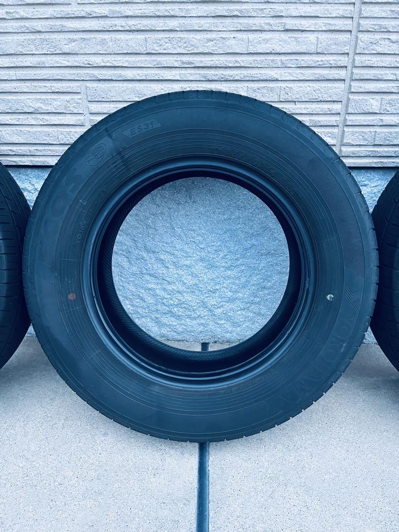 【送料込】バリ溝 185/70R14 ヨコハマ ECOS 2019年製