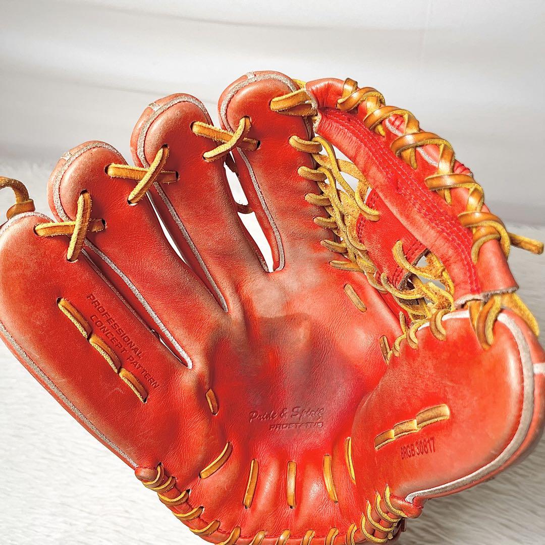 ZETT プロステイタス 外野手用 軟式グローブ 左投げ BRGB30817