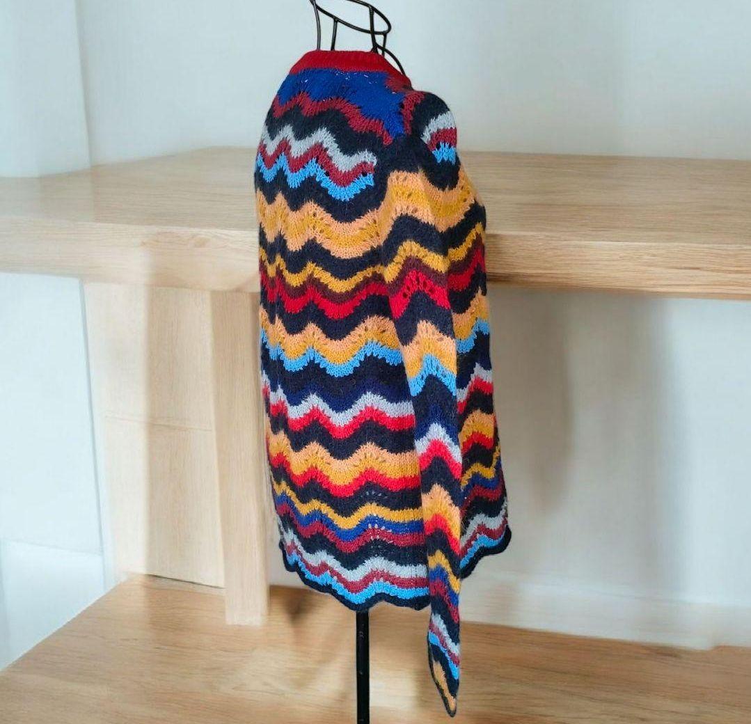 マルニ マルチカラー スワール クルーネック ニット セーター ウール/モヘア