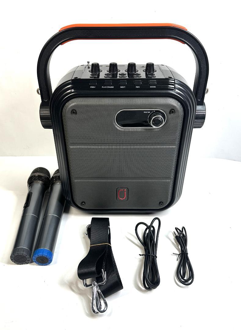 JYX-66BT ワイヤレスマイク２本スピーカーBluetooth5.0対応