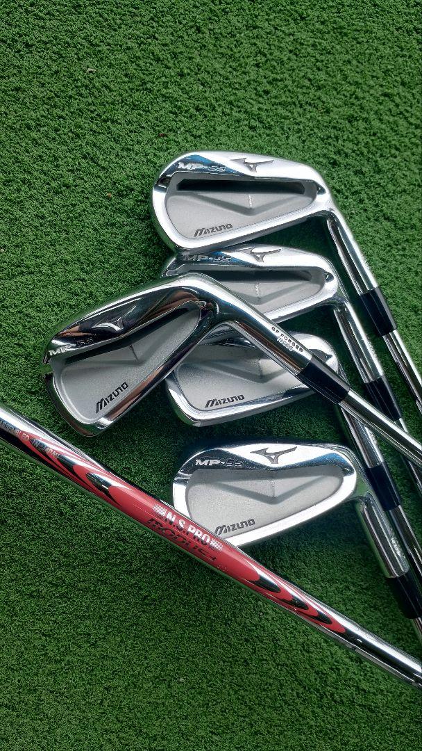 Amazon.co.jp: MIZUNO(ミズノ) MP-55 アイアン 6本組 5KJKS66706