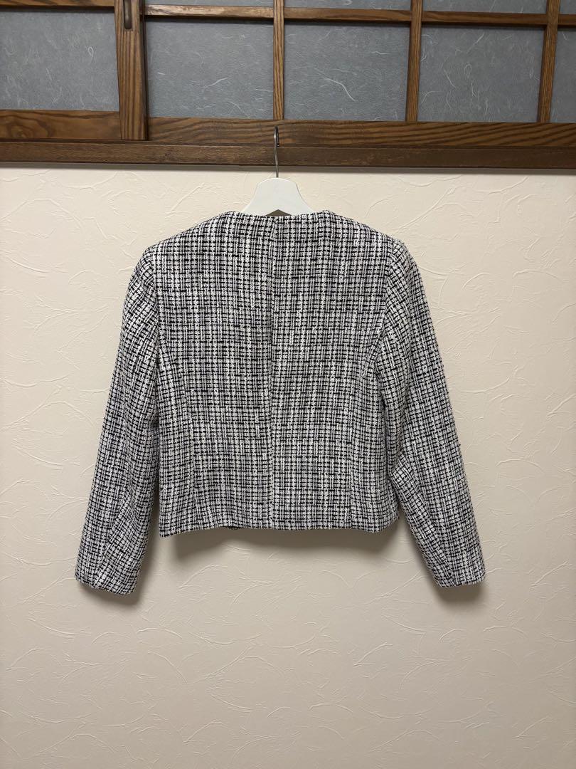 ベストセラー 商品ファッション - ZARA ノーカラーショート