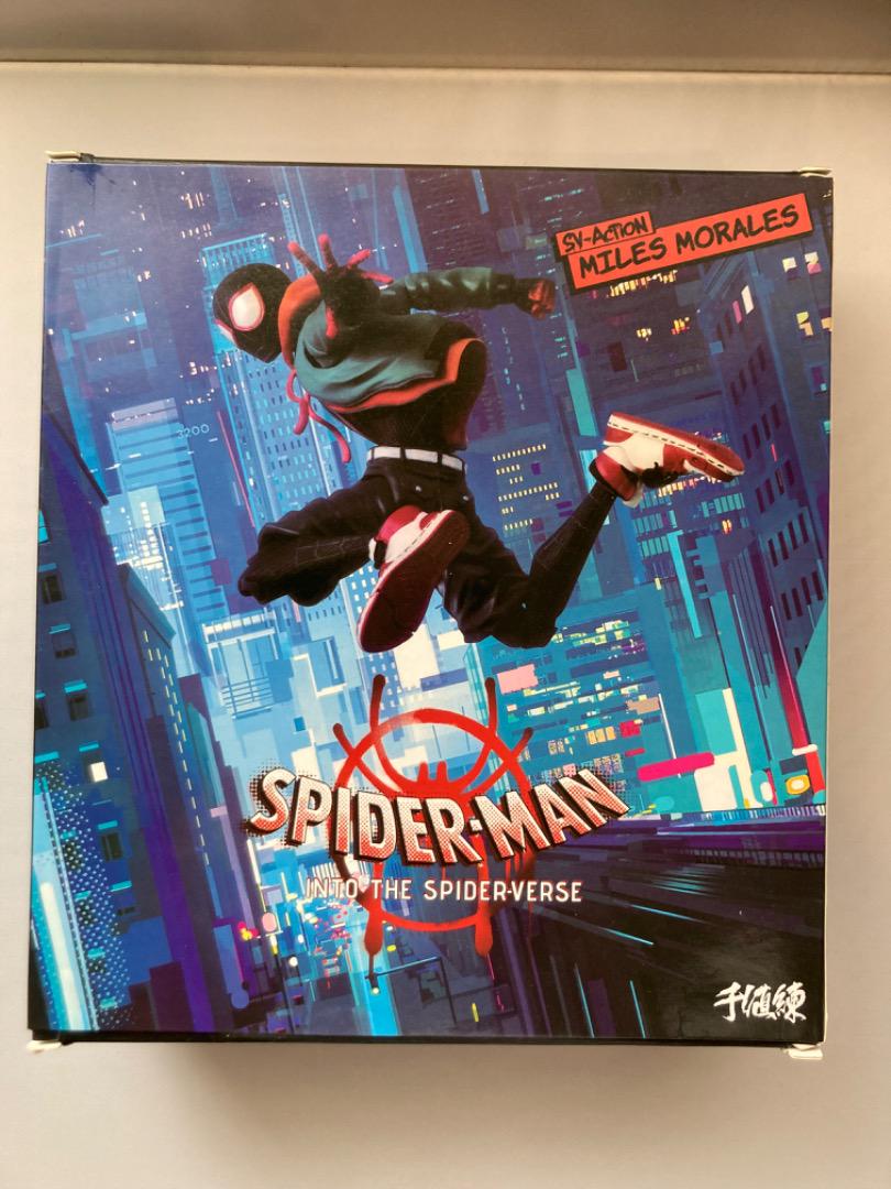 スパイダーマン　スパイダーバース　マイルス・モラレスセンチネル　フィギュア