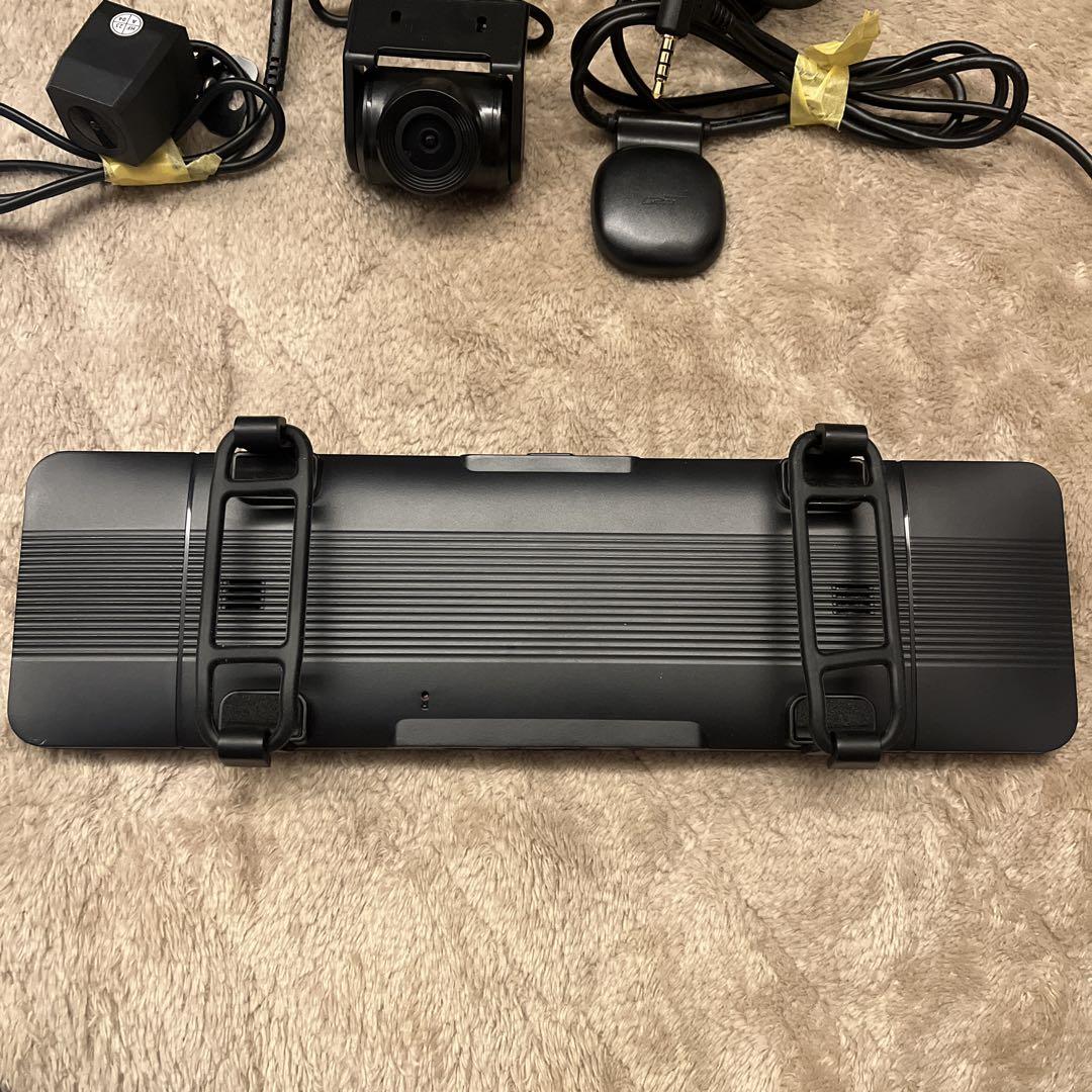 ミラー型 ドライブレコーダー 前後カメラ VANBAR DC209 ドラレコ