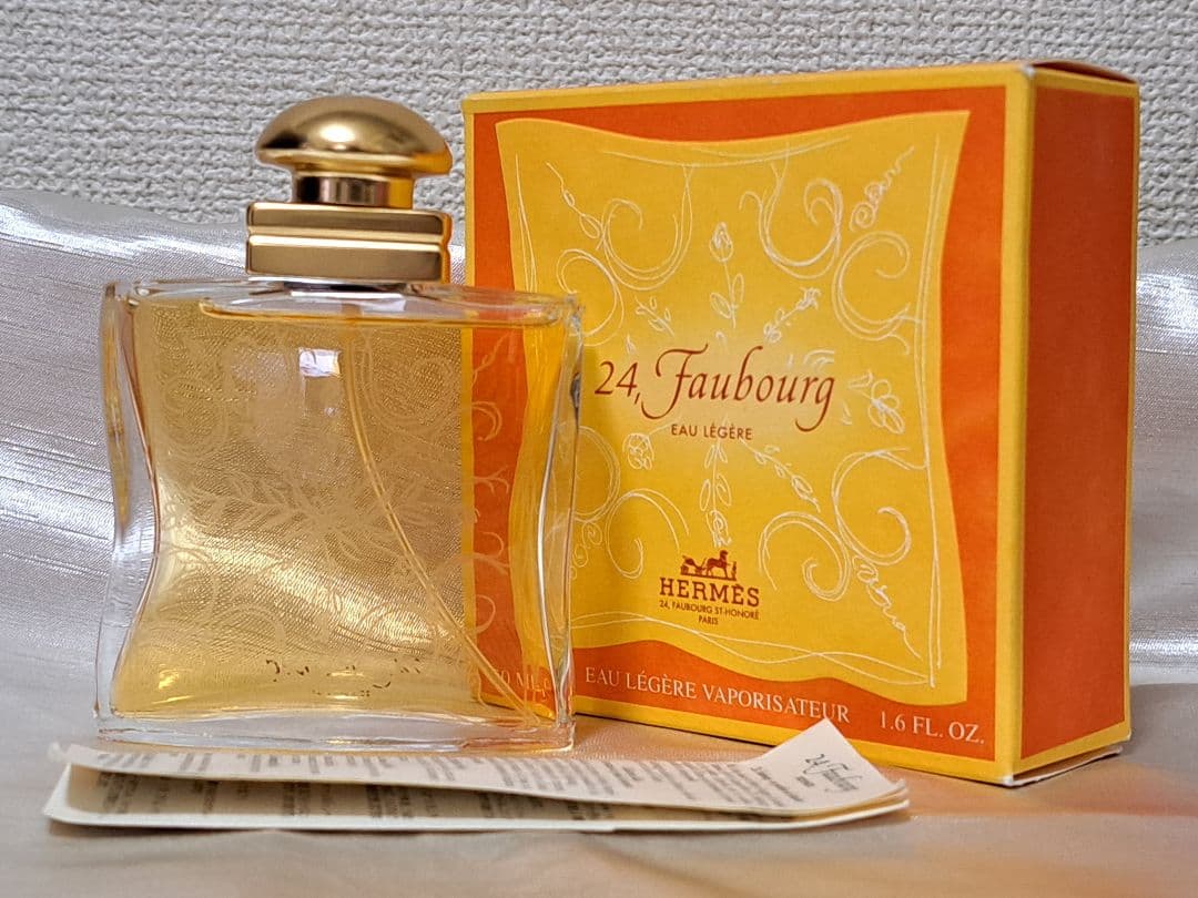 新品未開封エルメス 24 フォーブル オーデリカート HERMES 50ml HERMES エルメス 24 ヴァンキャトルファーブル 50ml 香水 オー