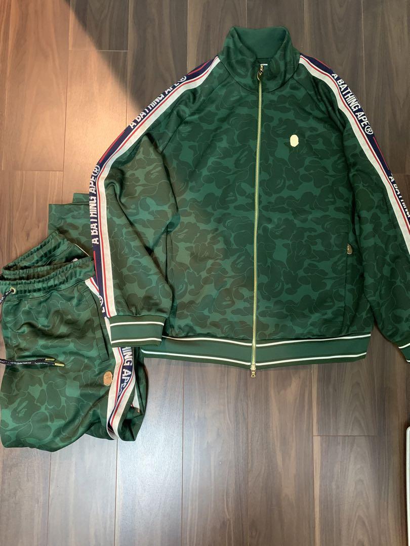 A BATHING APE  TONAL SOLID CAMO TRACK