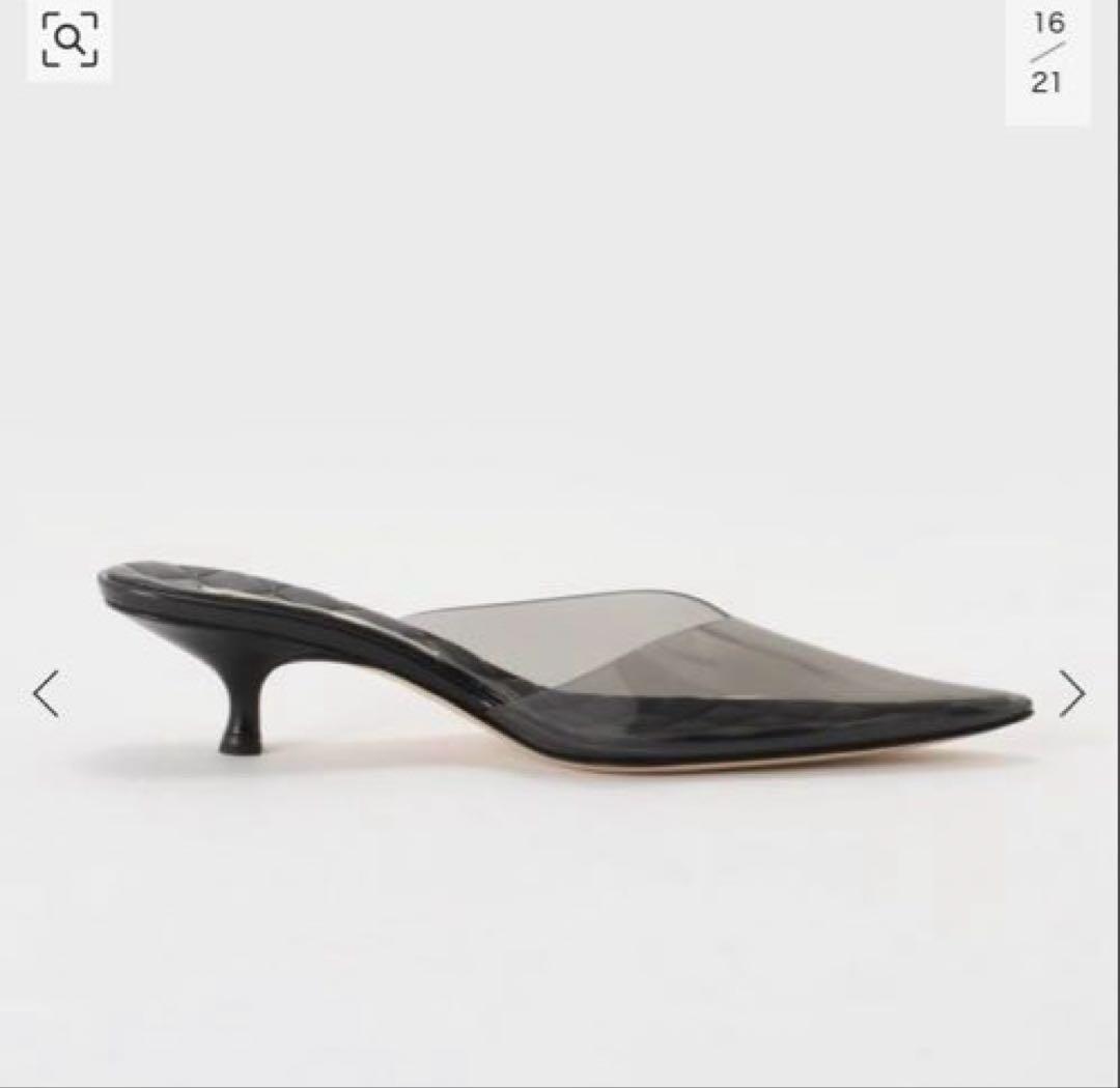 BRENTELLA ALIDEA MULE ブラック 37