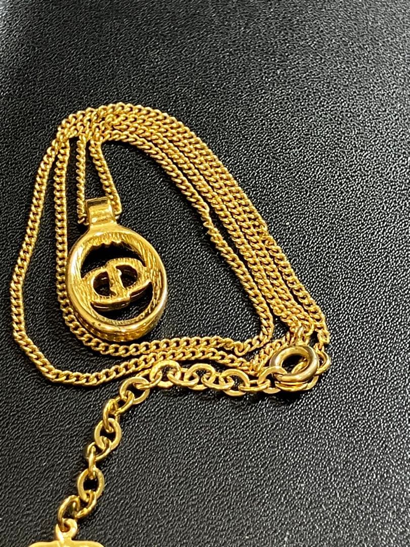 Dior クリスチャンディオール✨CDロゴ ネックレス ヴィンテージ ゴールド Dior クリスチャンディオール✨CDロゴ ネックレス ヴィンテージ ゴールド