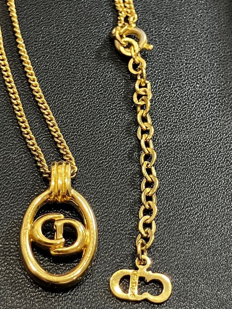 Dior クリスチャンディオール✨CDロゴ ネックレス ヴィンテージ ゴールド Dior クリスチャンディオール✨CDロゴ ネックレス ヴィンテージ ゴールド