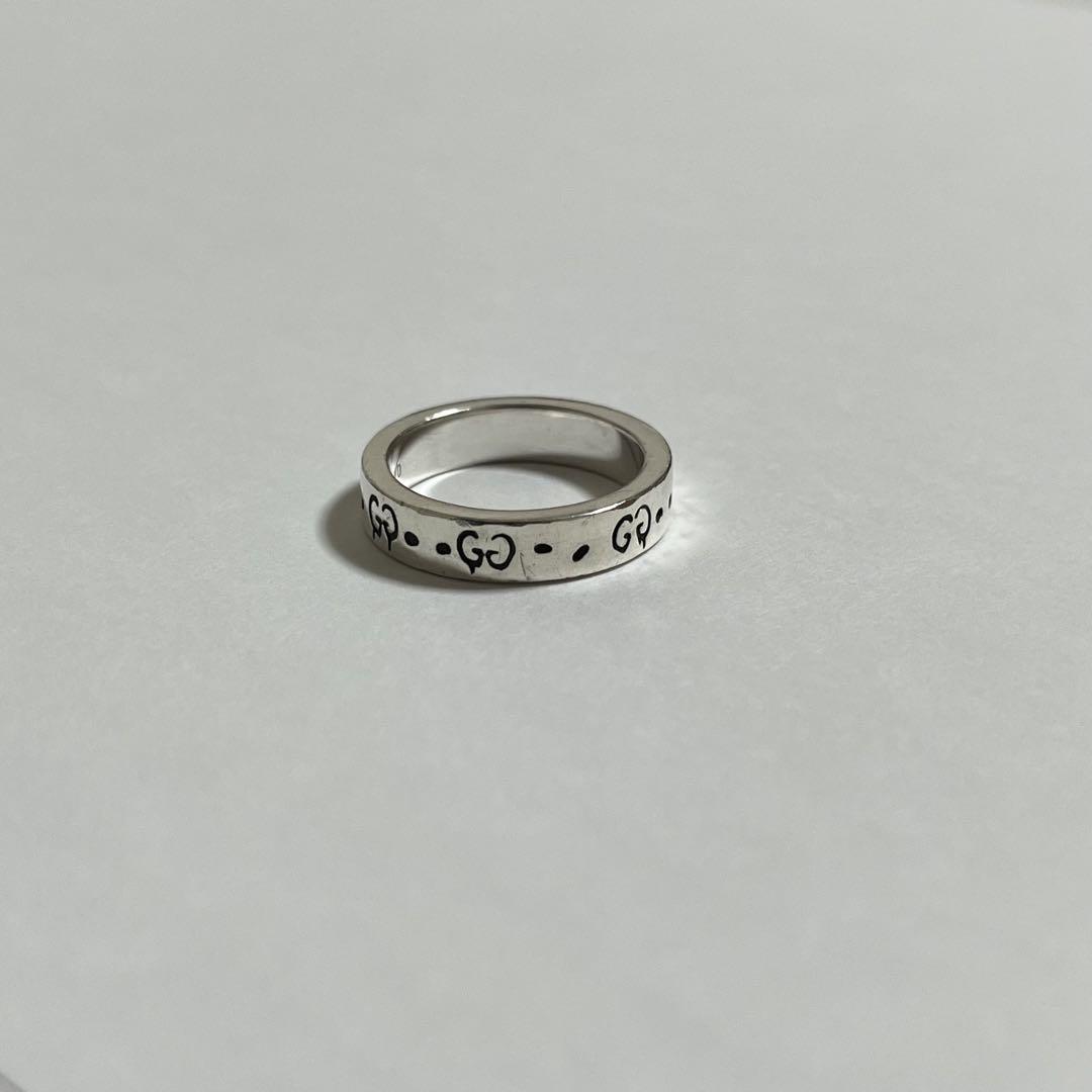 GUCCI グッチ　ゴースト　GG リング　シルバー　925