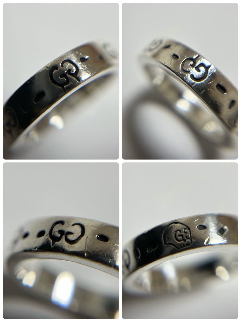 GUCCI グッチ　ゴースト　GG リング　シルバー　925