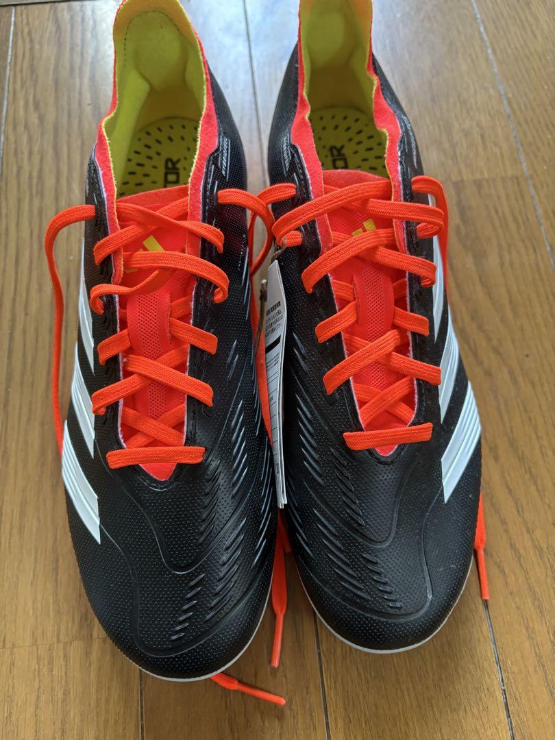 adidas Predator シューズ ブラック/オレンジ/イエロー26cm