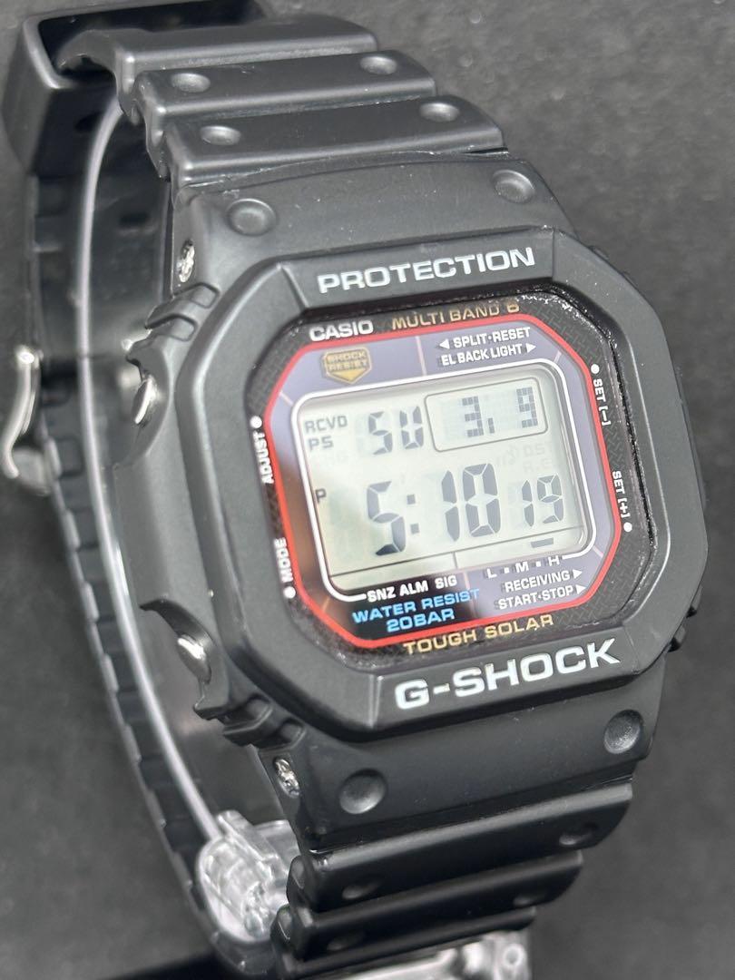G-SHOCK GW-M5610-1JF 電波ソーラー　稼働美品　LEDライト