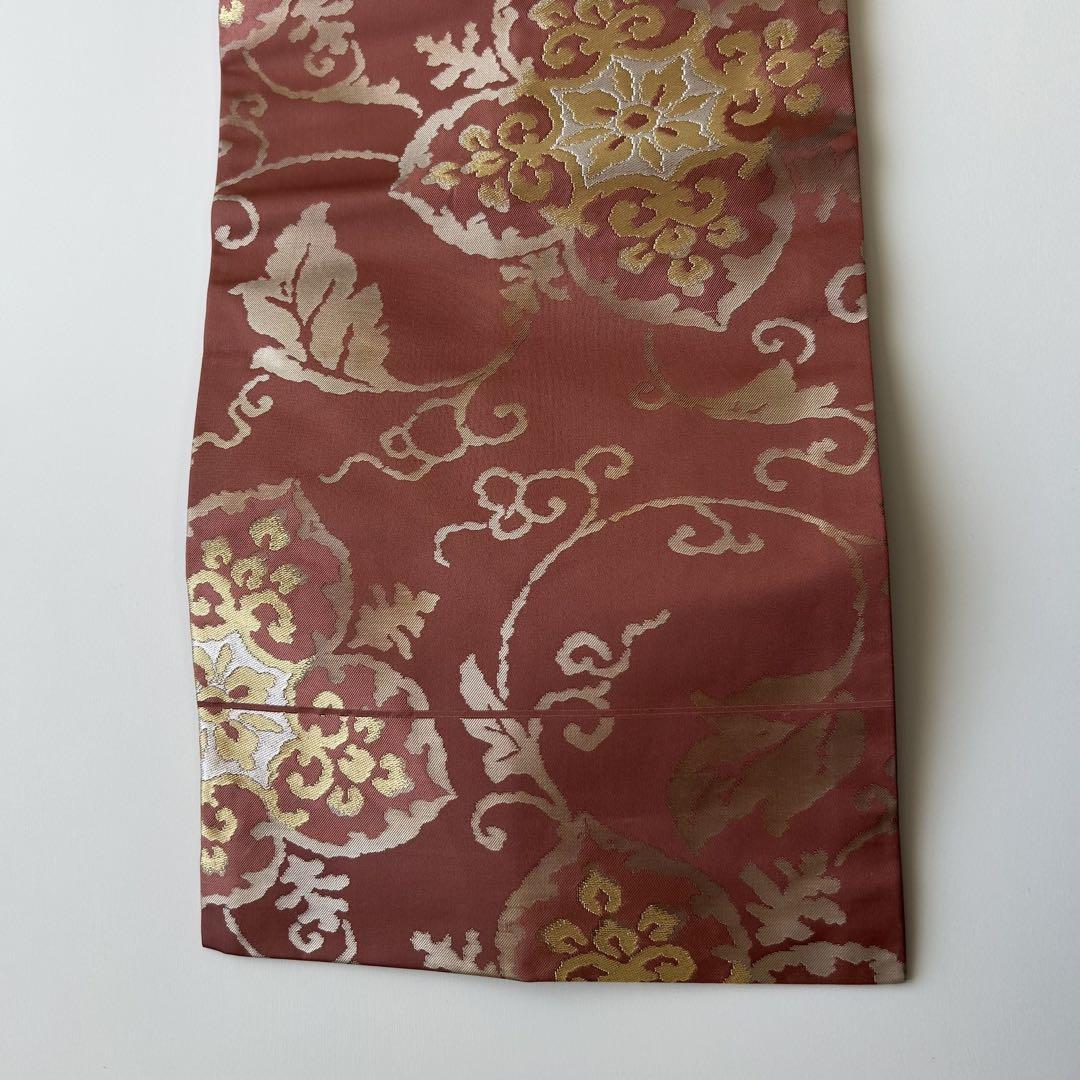 最高級九寸名古屋帯「刺繍 菱華紋」 | 販売着物商品,名古屋帯,九