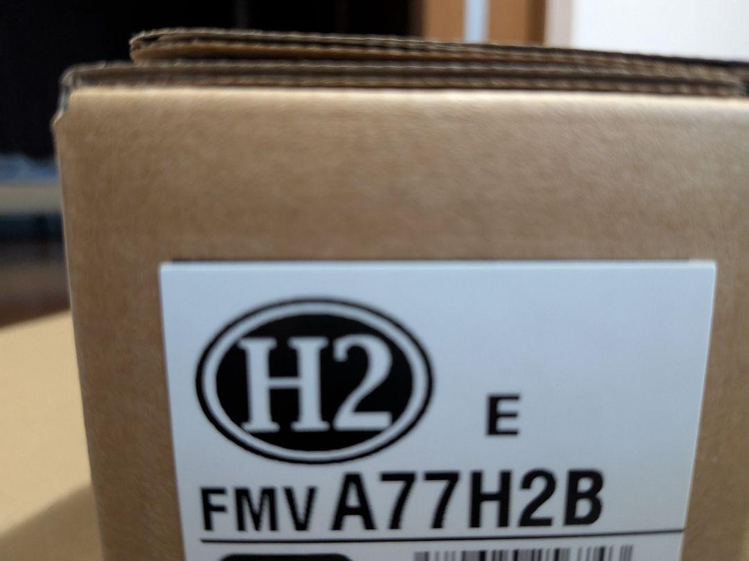 新品未開封　富士通 FMV LIFEBOOK AH77/H2 FMVA77H2B
