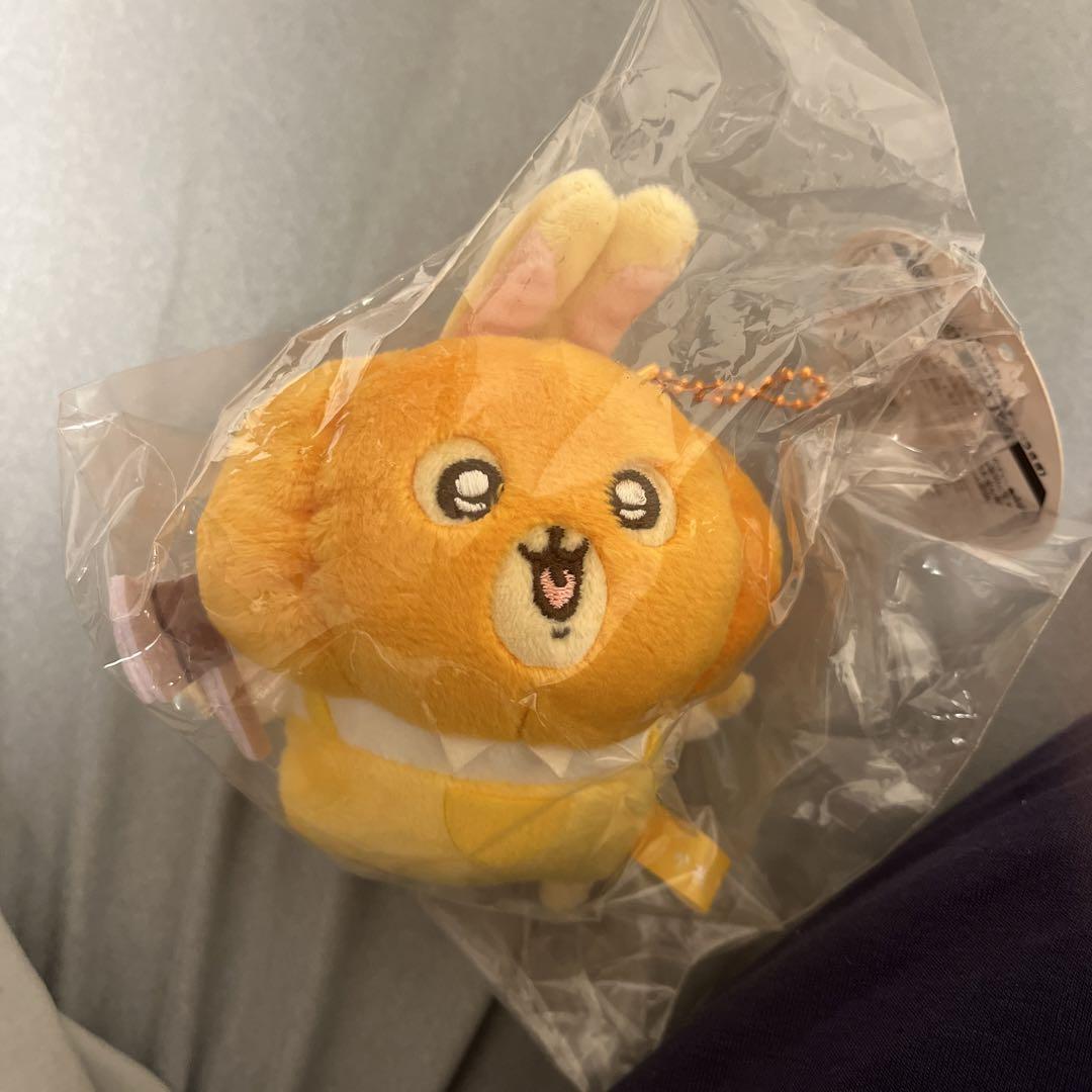 【タグ付き・新品未開封】かぼちゃなうさぎ マスコット 予約】ちいかわ 仮装たのしい～！マスコット（カボチャなうさぎ
