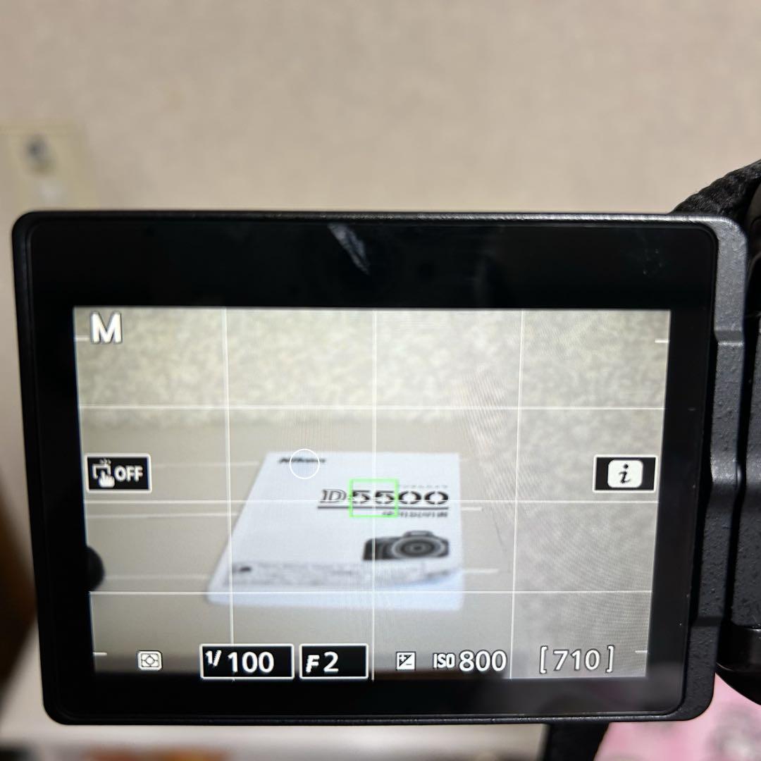 【装備付】Nikon D5500 デジタル一眼レフカメラ　単焦点レンズ　ニコン