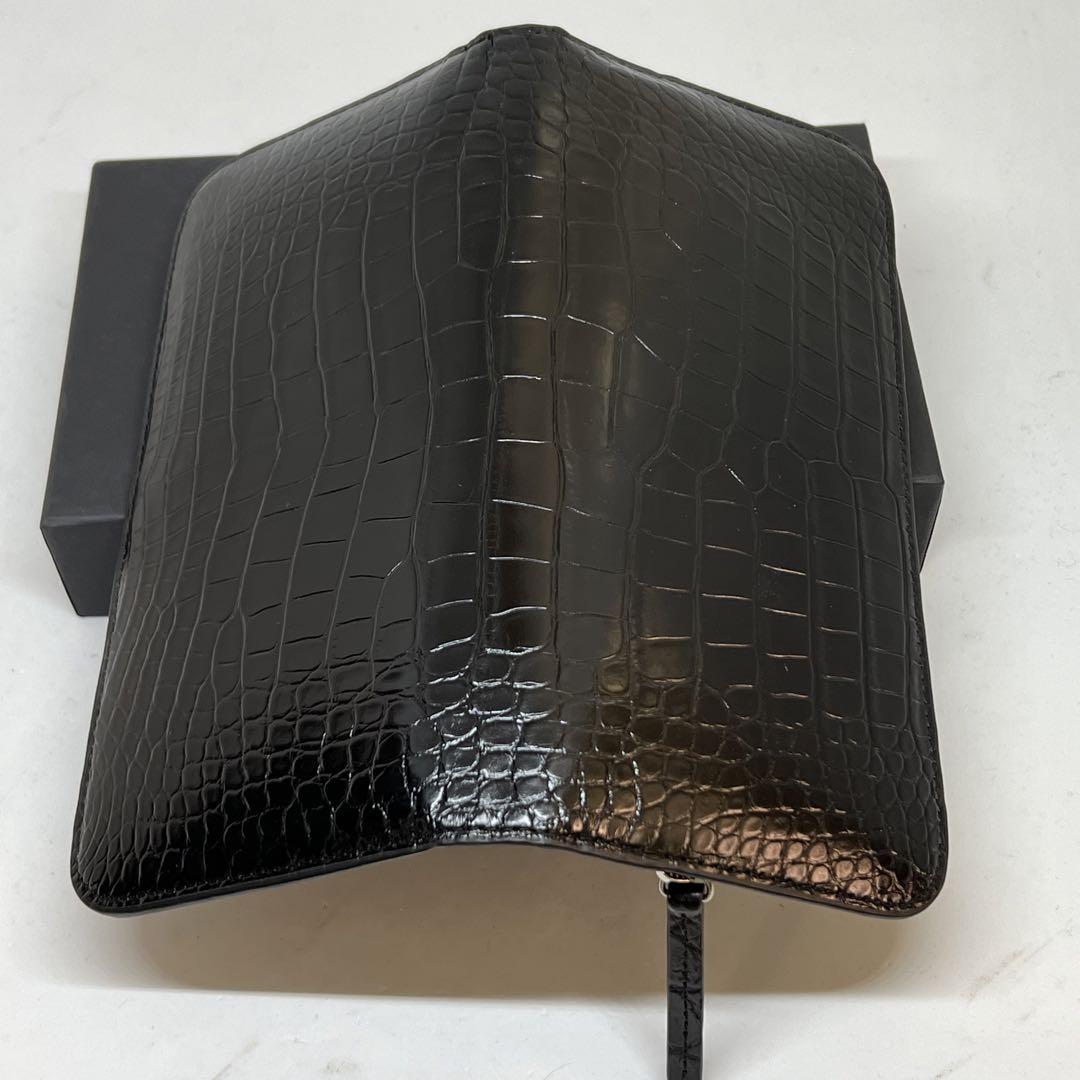 新品　一枚革　無双　ヘンローンクロコダイル　長財布