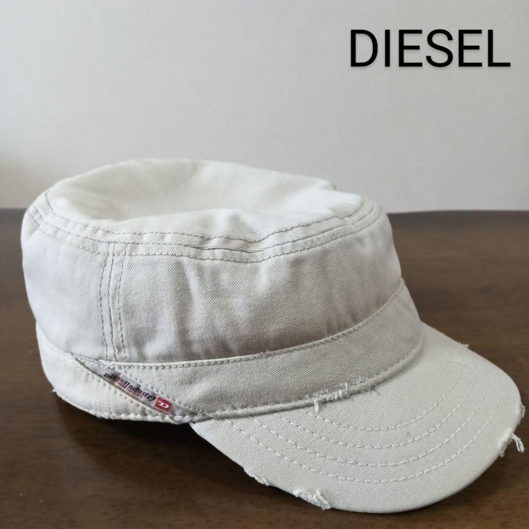 DIESEL ダメージ加工 ワークキャップ 【Ⅲサイズ】