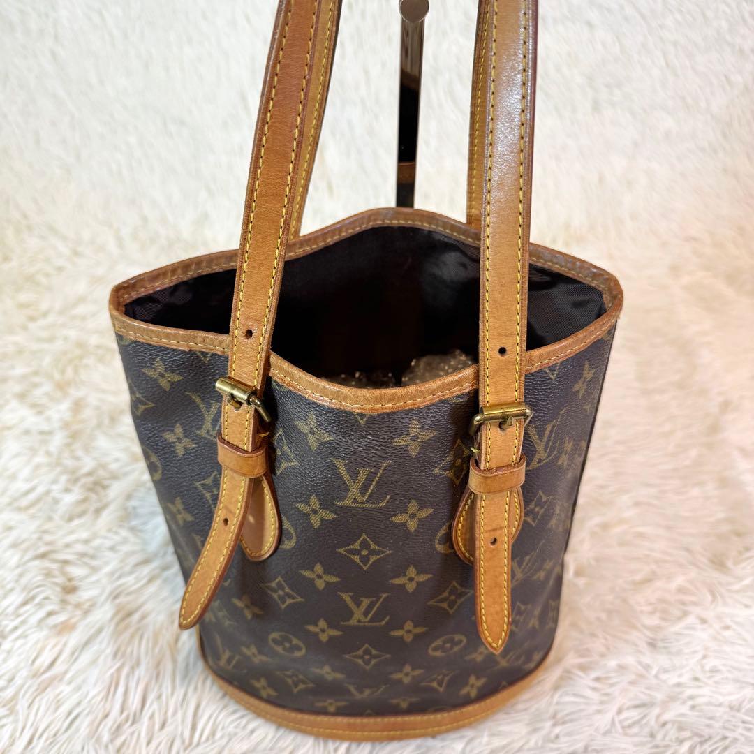 人気✨ ルイヴィトン トートバッグ バケット PM モノグラム ブラウン