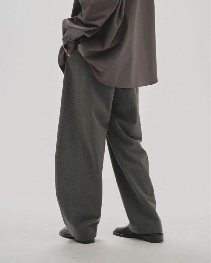 TODAYFUL×STUDIO DOE コクーンワイドパンツ 38 M グレー