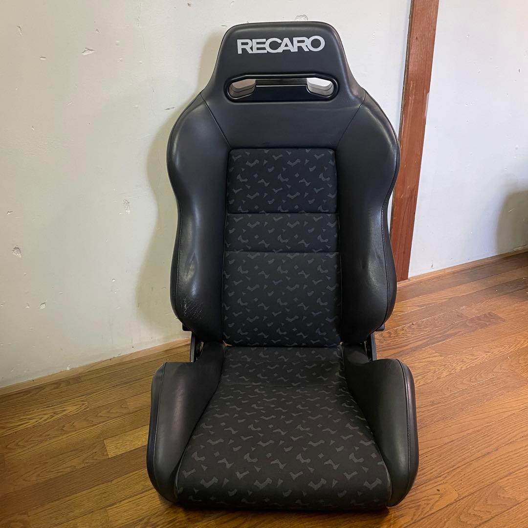 2体セット　RECARO レカロ セミバケットシート SR-ZERO 本革レザー