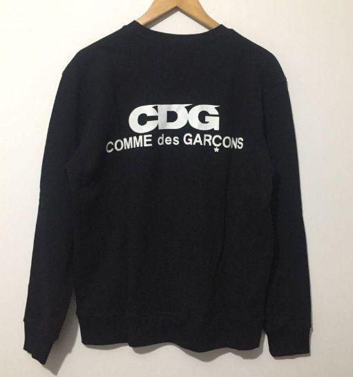 新しい到着 des COMME GARÇONS Mサイズ スウェット ブラック トップス