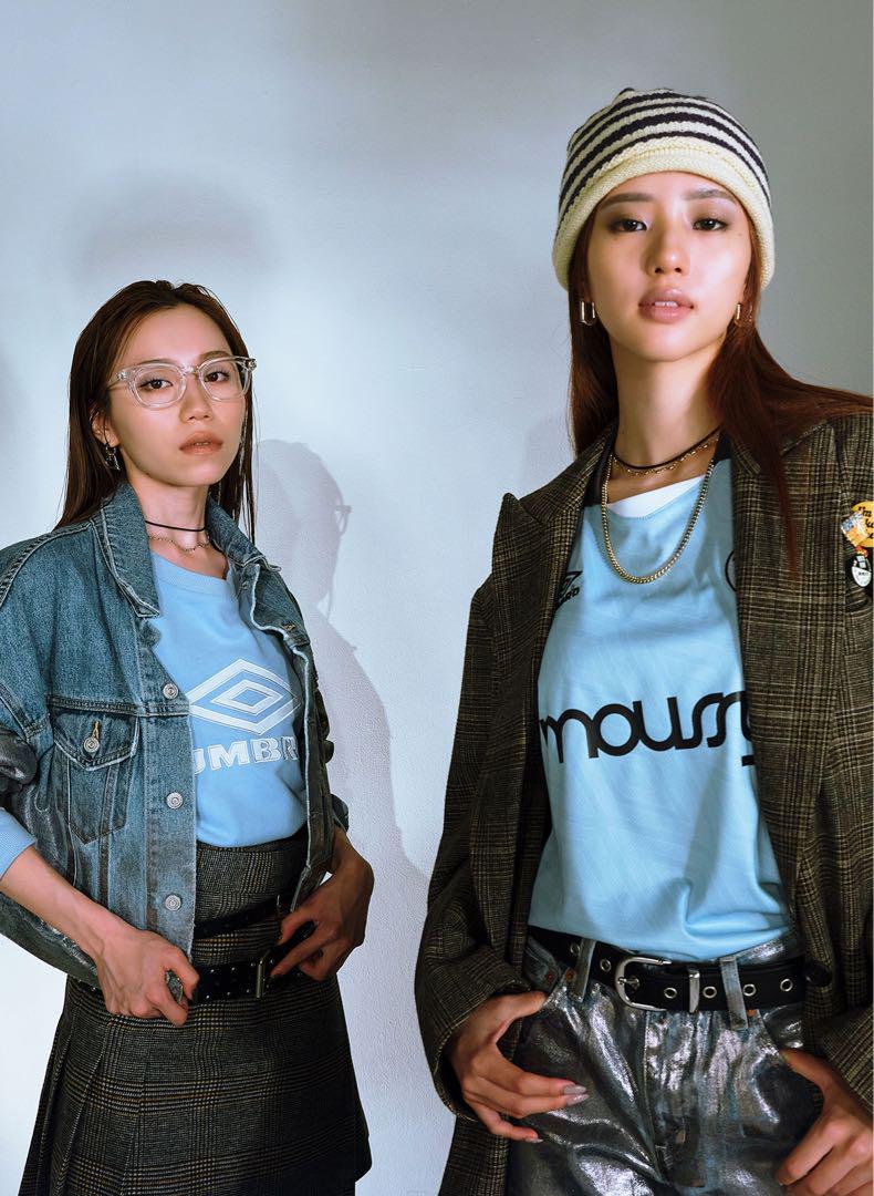 MOUSSY（マウジー）の「UMBRO ユニフォーム（Tシャツ/カットソー