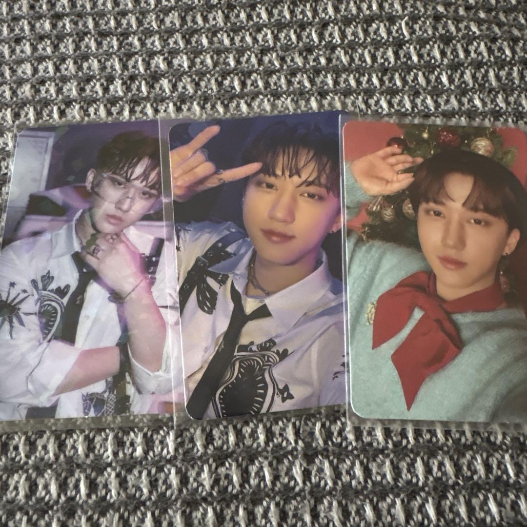 StrayKids Changbin christmas EVEL トレカ Stray Kids Changbin Christmas EveL Official Photocard