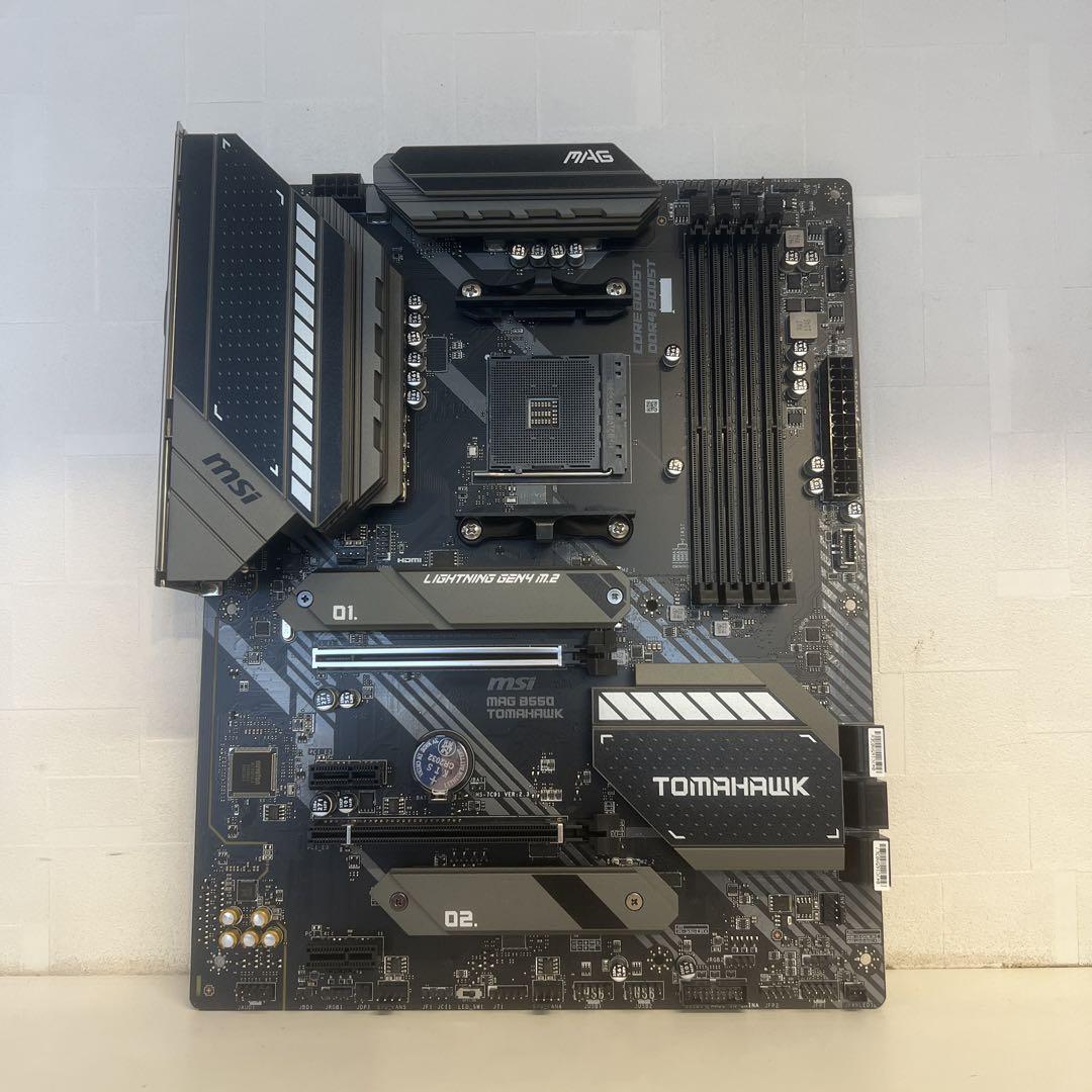 MSI B550 TOMAHAWK VRM マザーボード