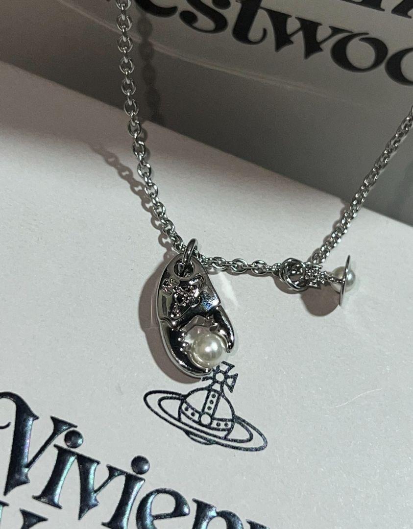 ヴィヴィアンウエストウッド　蟹足　オーブパール　ネックレス Vivienne Westwood - ヴィヴィアンウエストウッド 蟹足 パール