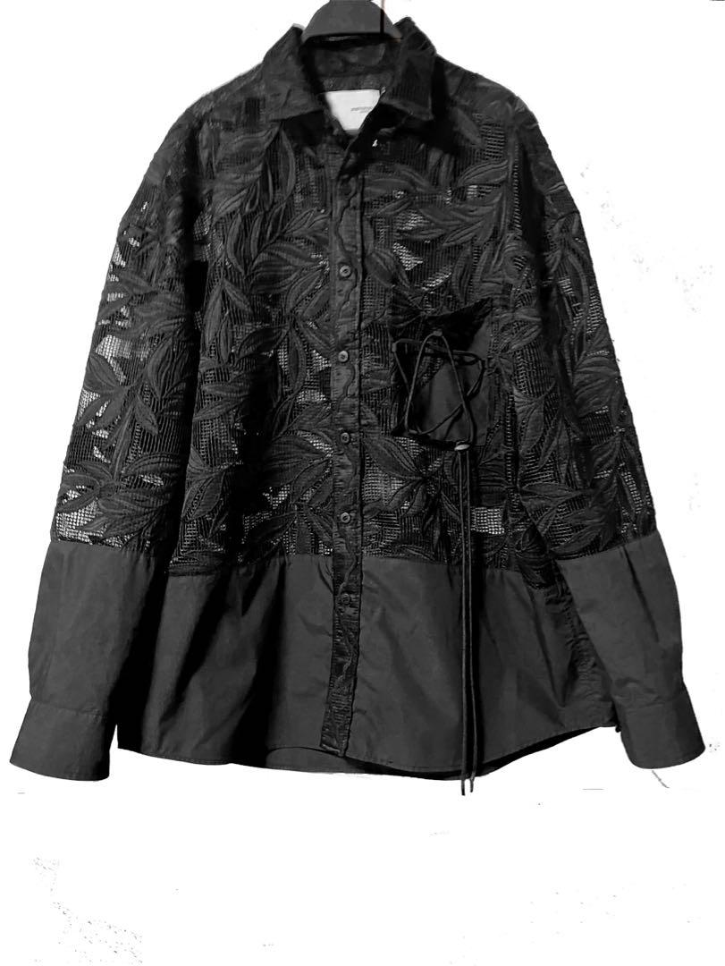 【新品】yoshiokubo GROUNDFLOOR レースシャツ size3